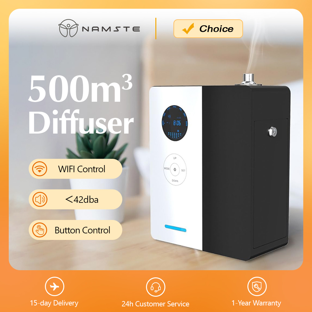 Home Fragrance Diffusers - NAMSTE 500m³ Hotel Aroma Essential Oil