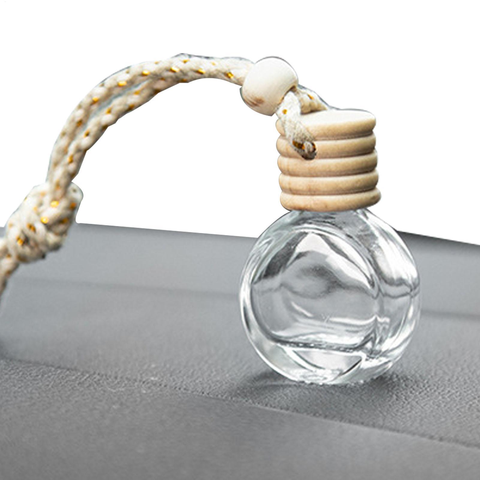 Diffuser Necklace Locket - Car Perfume Diffuser Empty Bottle Transparent