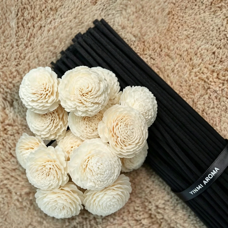 Home Fragrance Flowers - 10Pcs Sola Flower Reed Diffuser Sticks