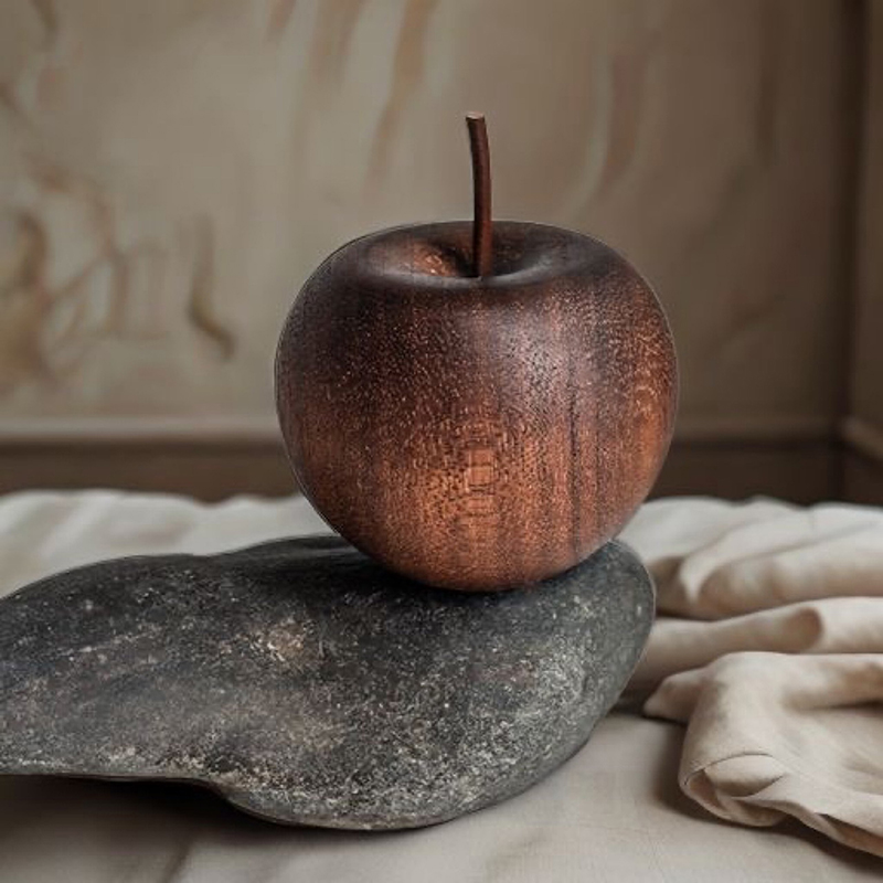 1PCS Of Wooden Apple Shaped Es - مراجعة Home Fragrance Diffusers وسعره