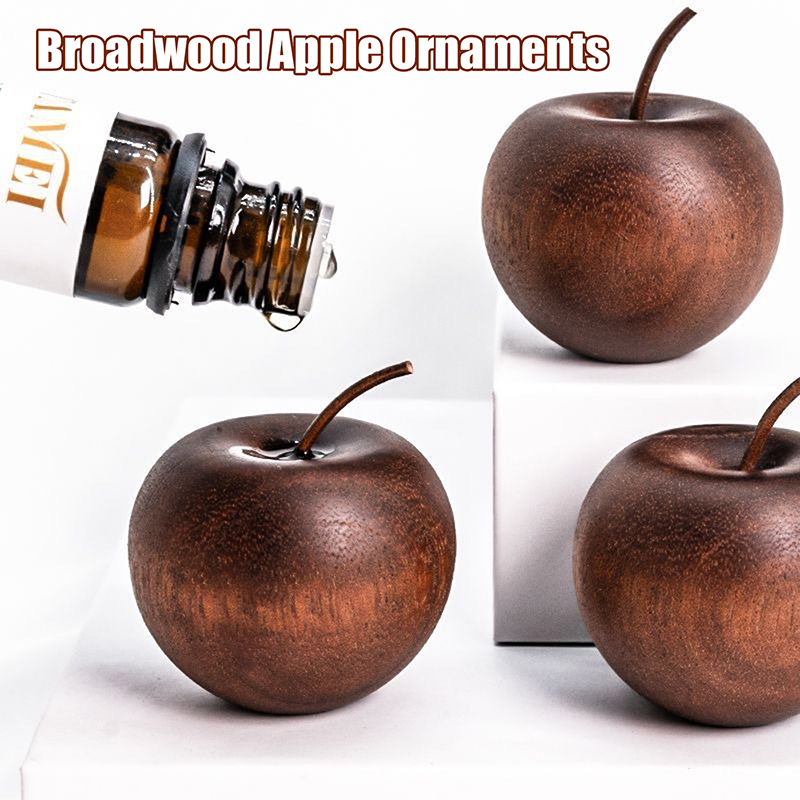 1PCS Of Wooden Apple Shaped Es - مراجعة Home Fragrance Diffusers وسعره