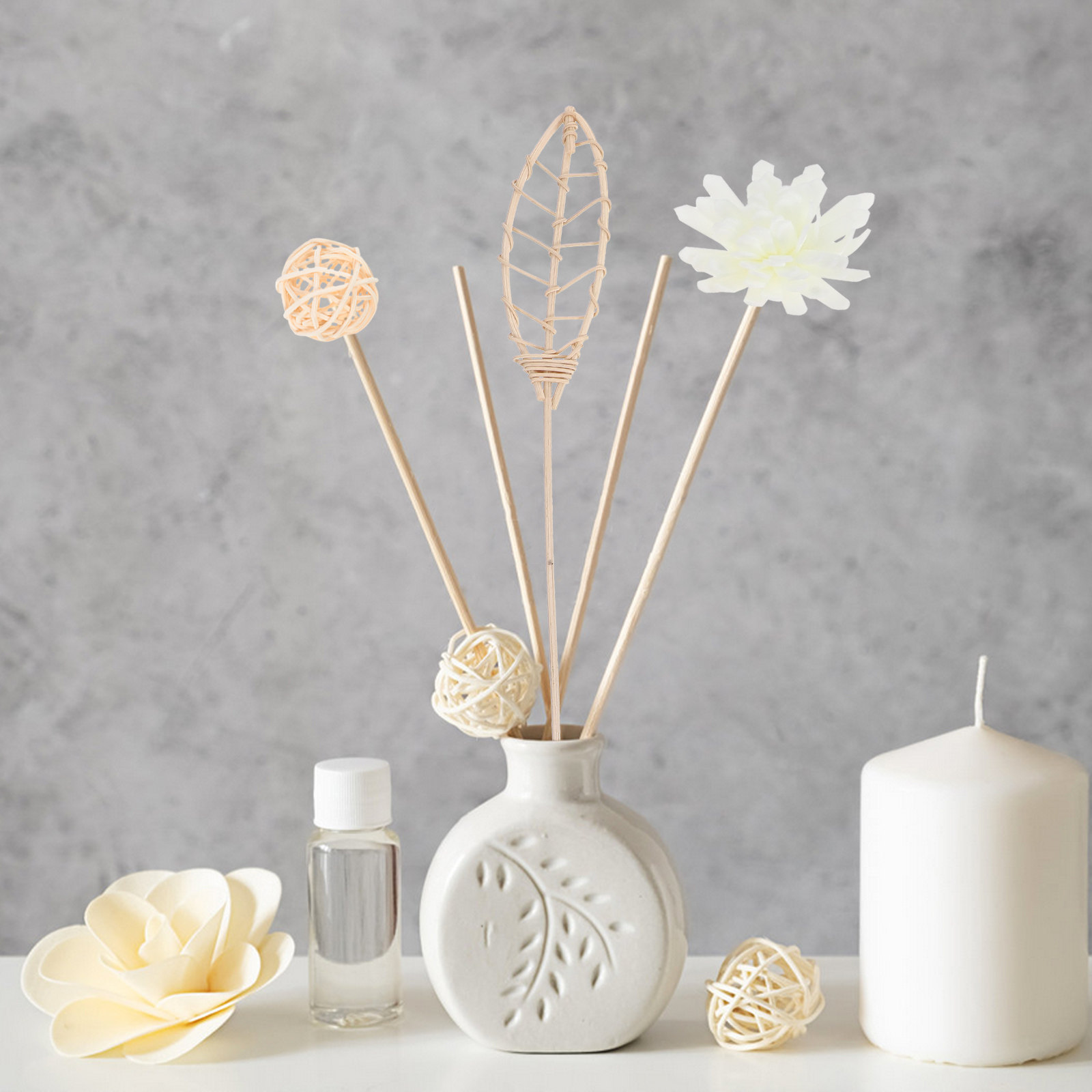 32Pcs Home Diffuser Reed Ratta - مراجعة Home Fragrance Reed Diffuser Refill وسعره
