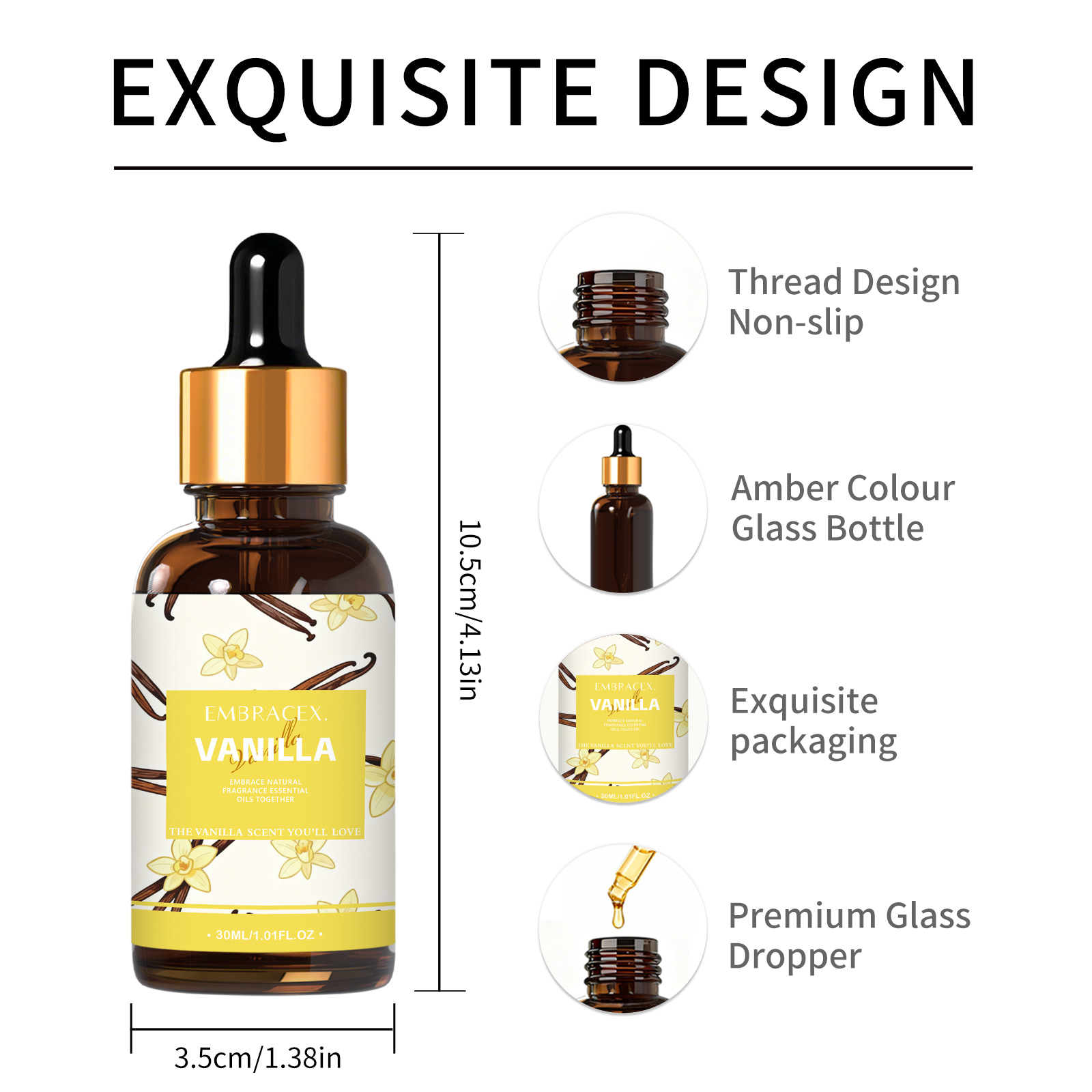 30ml Vanilla Essential Oil  Fo - مراجعة Home Fragrance Gift وسعره