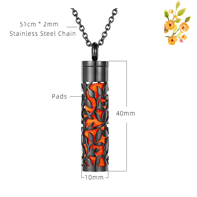 Hot Sale Free Pads Screw Aroma - مراجعة Diffuser Necklace Locket وسعره