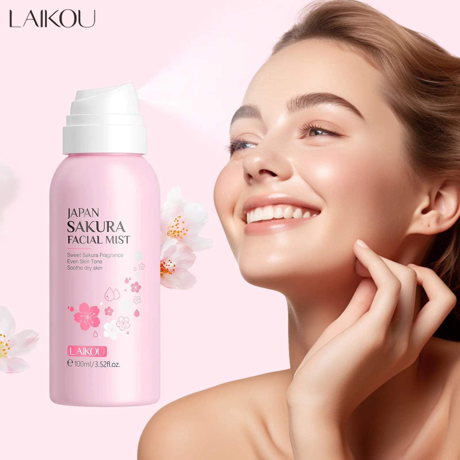 LAIKOU Sakura Facial Mist Brig - مراجعة Lavender Pillow Spray وسعره