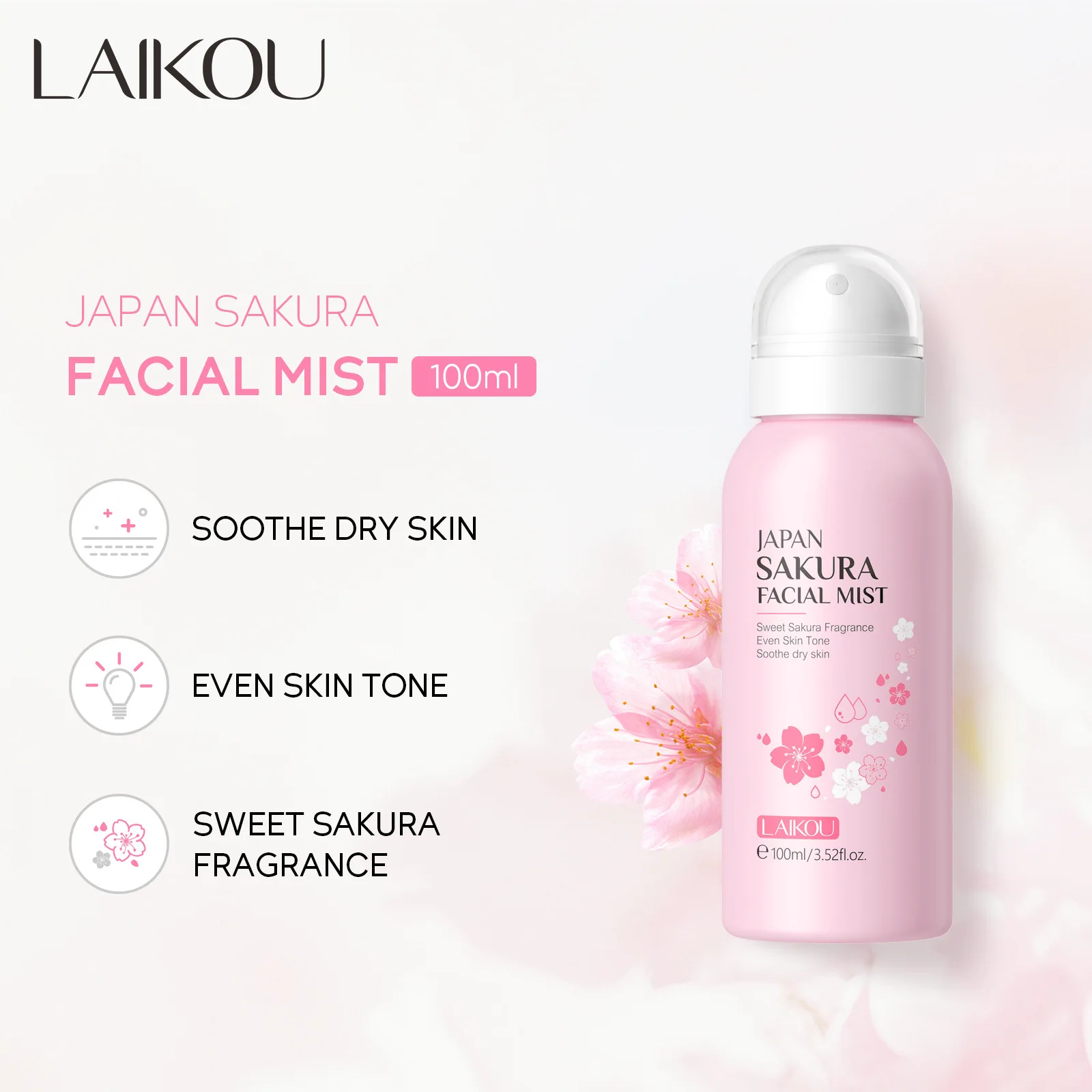LAIKOU Sakura Facial Mist Brig - مراجعة Lavender Pillow Spray وسعره