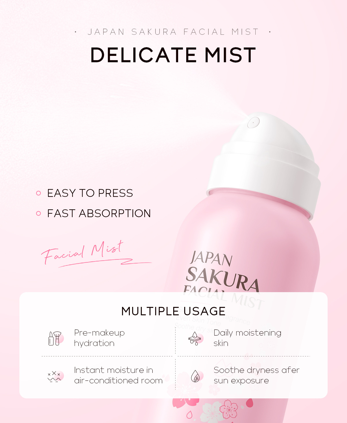 LAIKOU Sakura Facial Mist Brig - مراجعة Lavender Pillow Spray وسعره