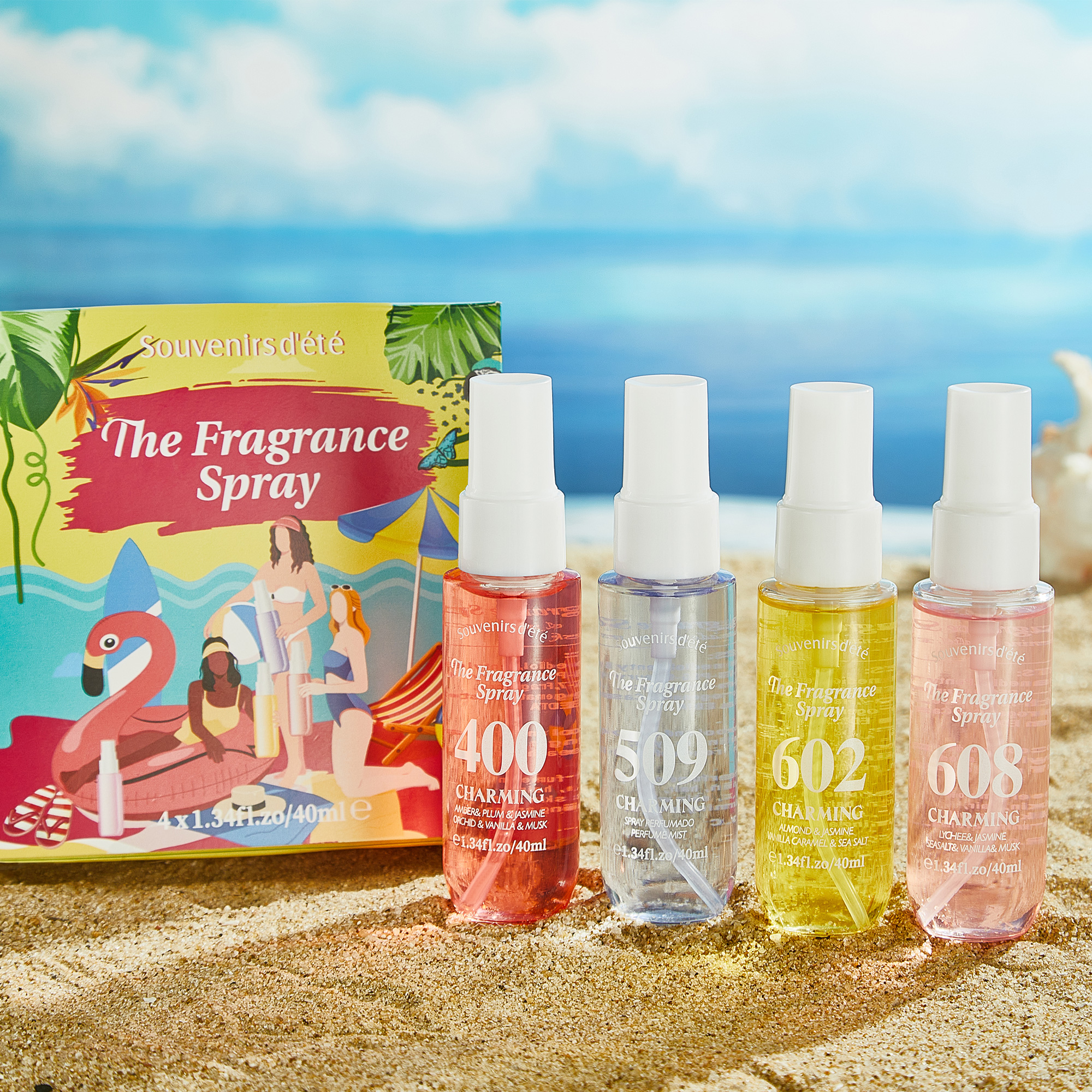 4pcs light fragrance spray set - مراجعة Home Fragrance Gift وسعره