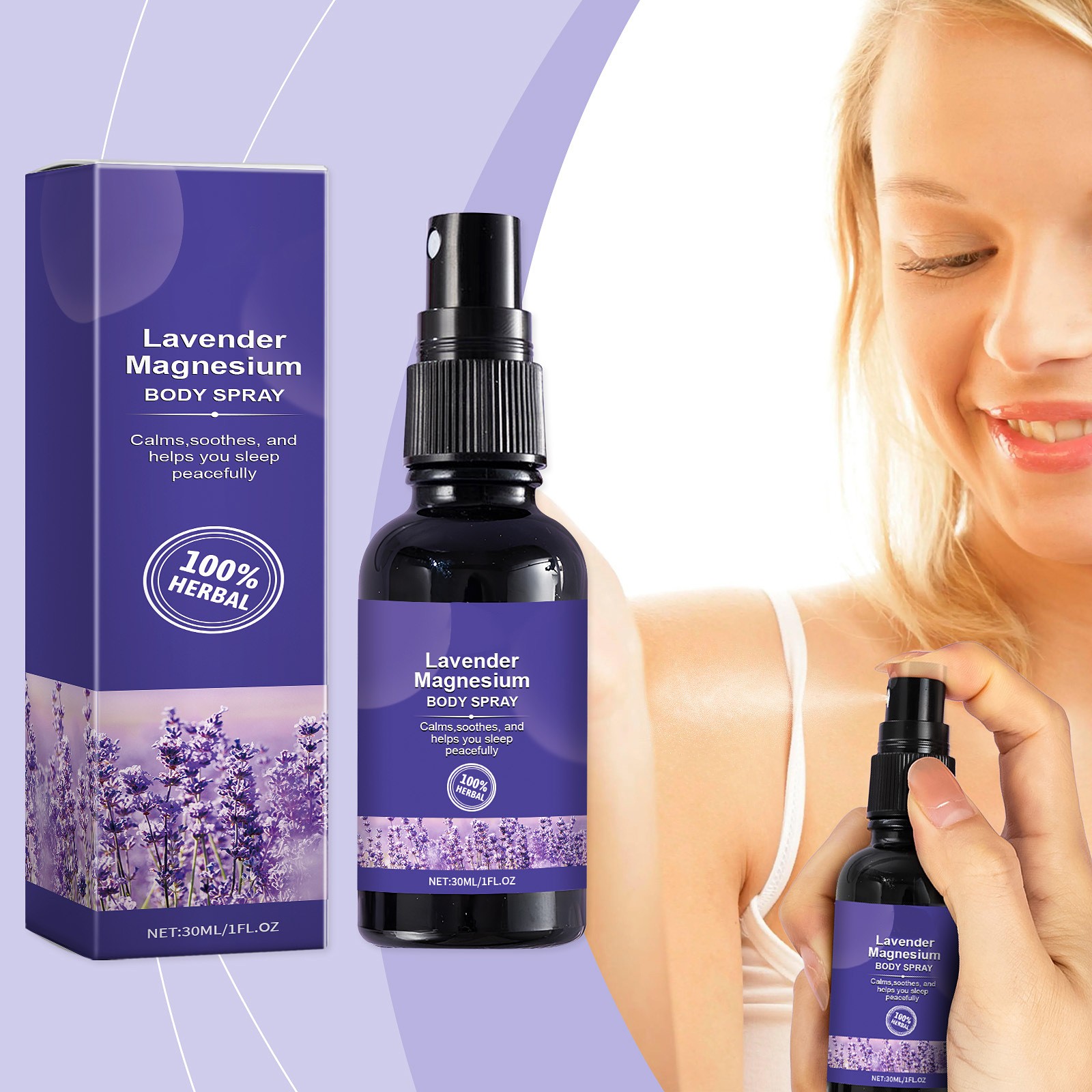 Lavender Sleep Spray 30ml Arom - مراجعة Lavender Pillow Spray وسعره