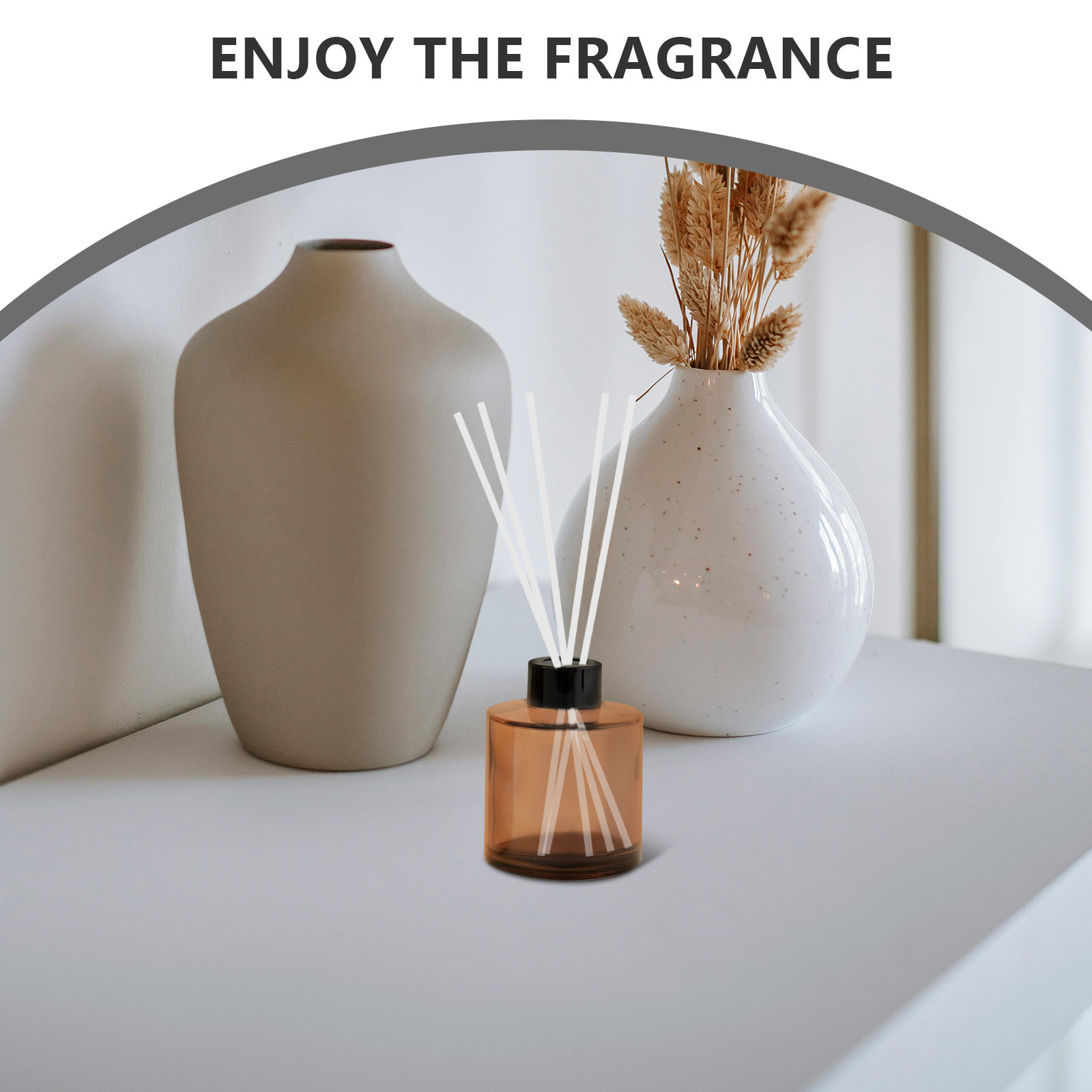 100Pcs Reed Rod Diffuser Fiber - مراجعة Home Fragrance Reed Diffuser Refill وسعره