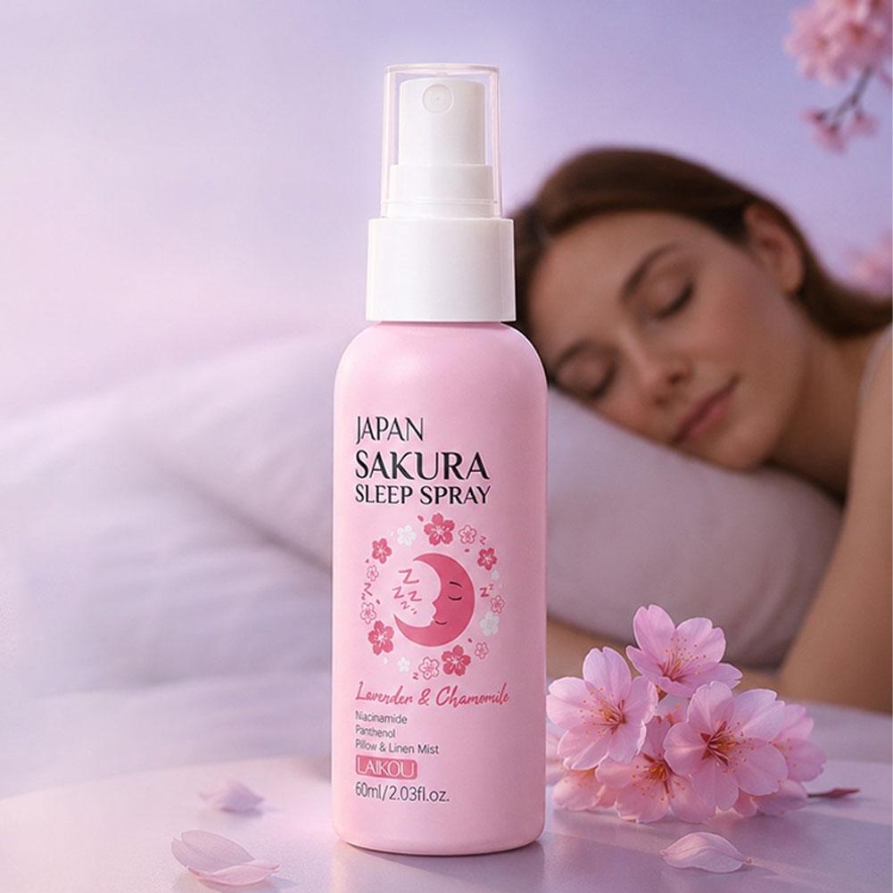 LAIKOU Cherry Sleep Pillow Spr - مراجعة Lavender Pillow Spray وسعره