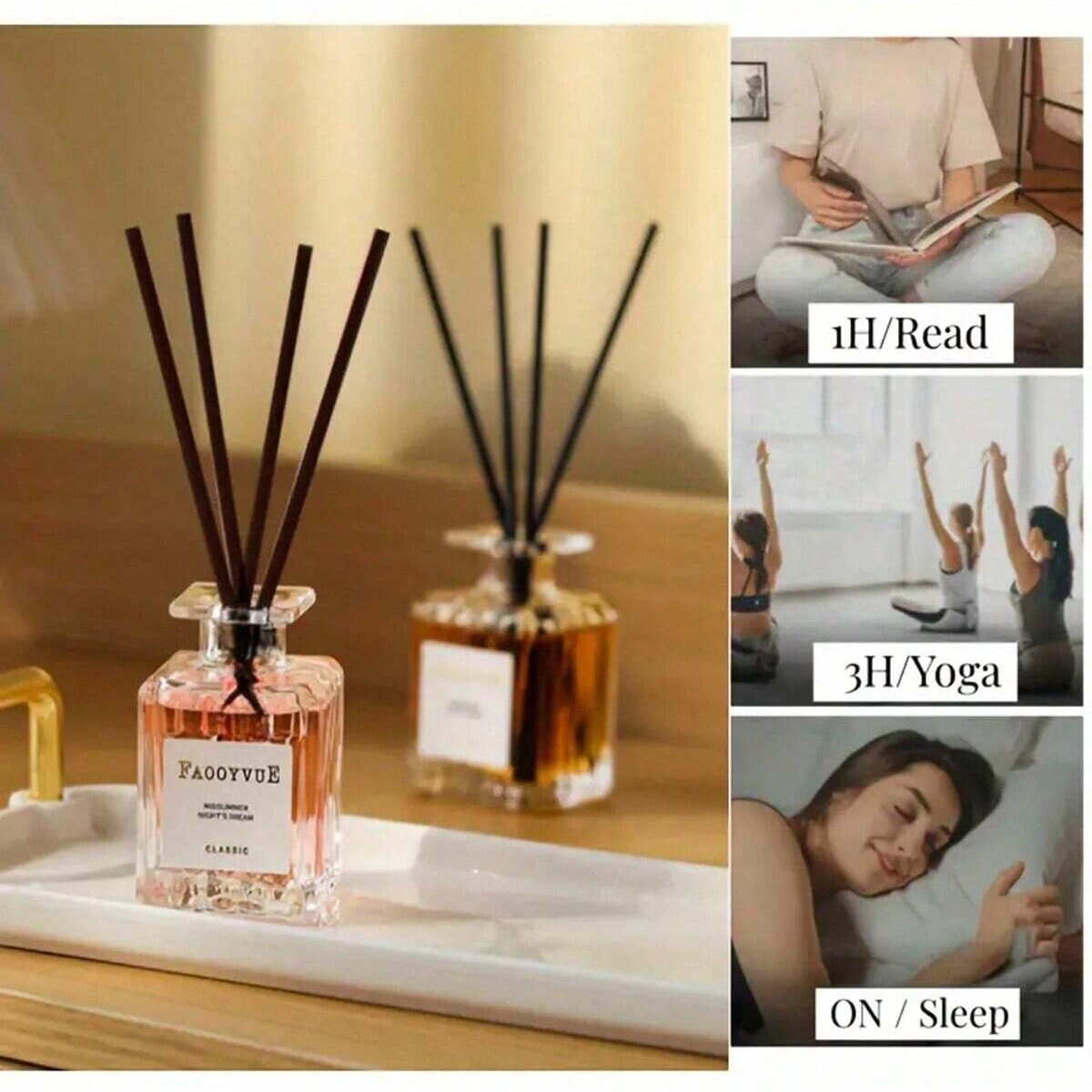 50ml Flameless Reed Diffuser A - مراجعة Home Fragrance Hotel وسعره