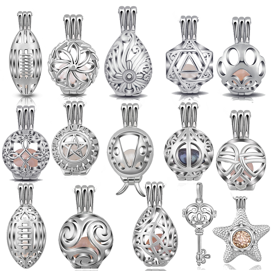 EUDORA Pearl Cage Silver Color - مراجعة Diffuser Necklace Locket وسعره