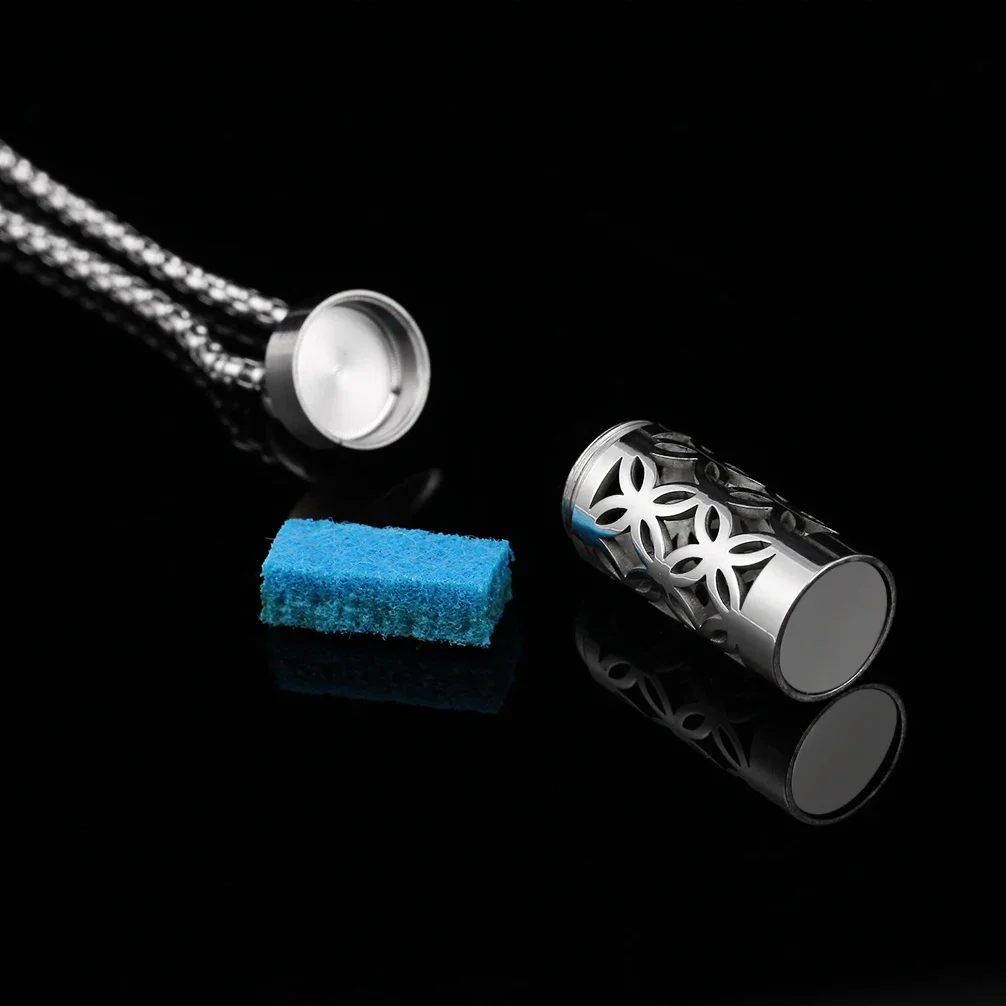 New Stainless Steel Aromathera - مراجعة Diffuser Necklace Locket وسعره
