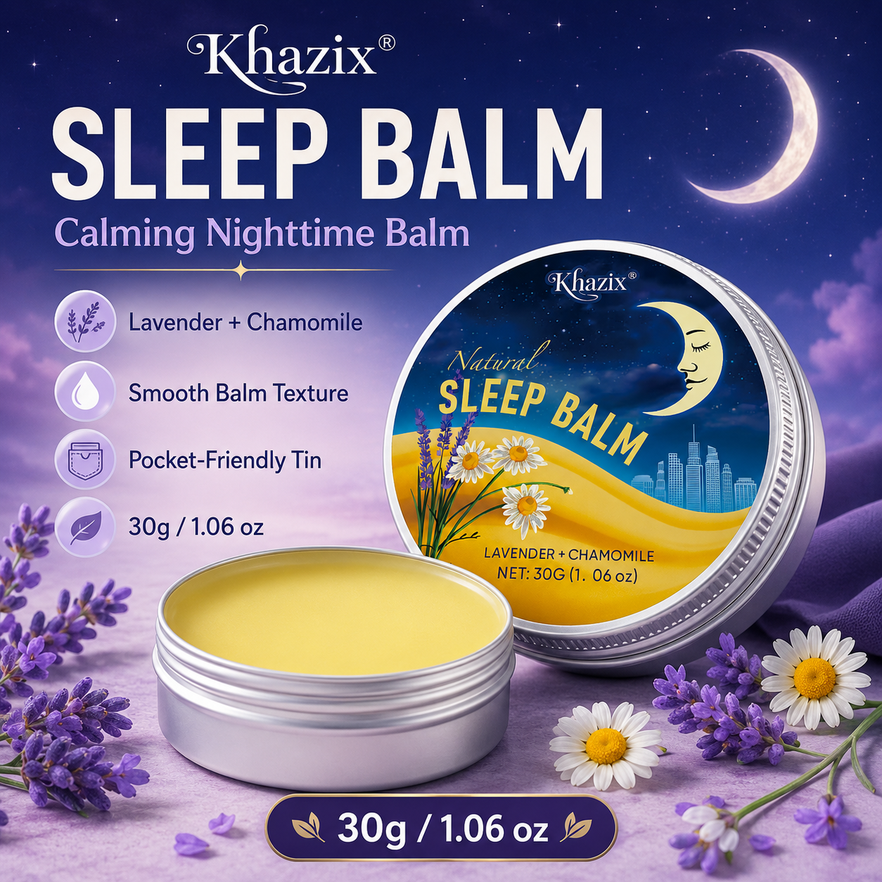 30g Sleep Balm Lavender Chamom - مراجعة Lavender Pillow Spray وسعره
