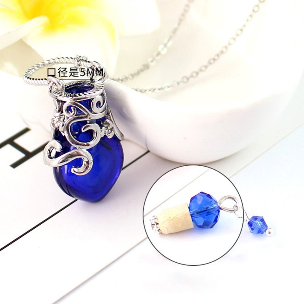 Multicolor Perfume Vial Neckla - مراجعة Diffuser Necklace Locket وسعره