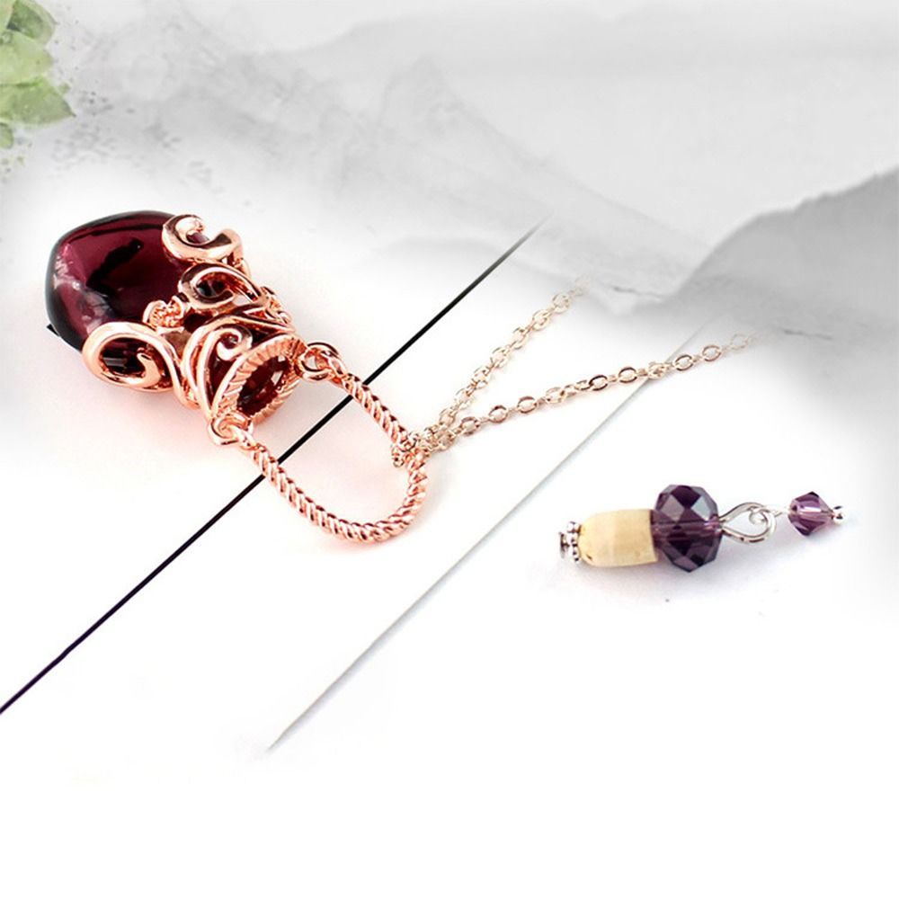 Multicolor Perfume Vial Neckla - مراجعة Diffuser Necklace Locket وسعره