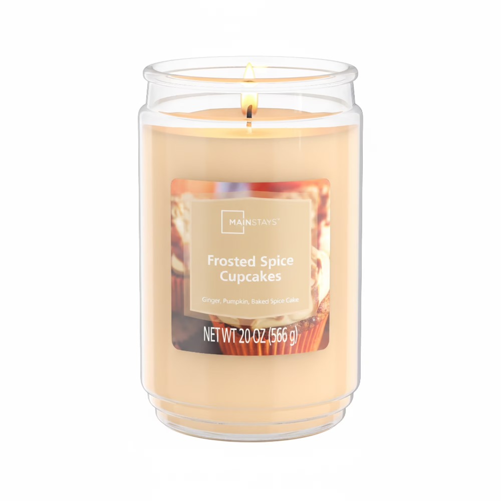Frosted Spice Cupcakes Scented - مراجعة Home Fragrance Warm Vanilla Scented Candle وسعره
