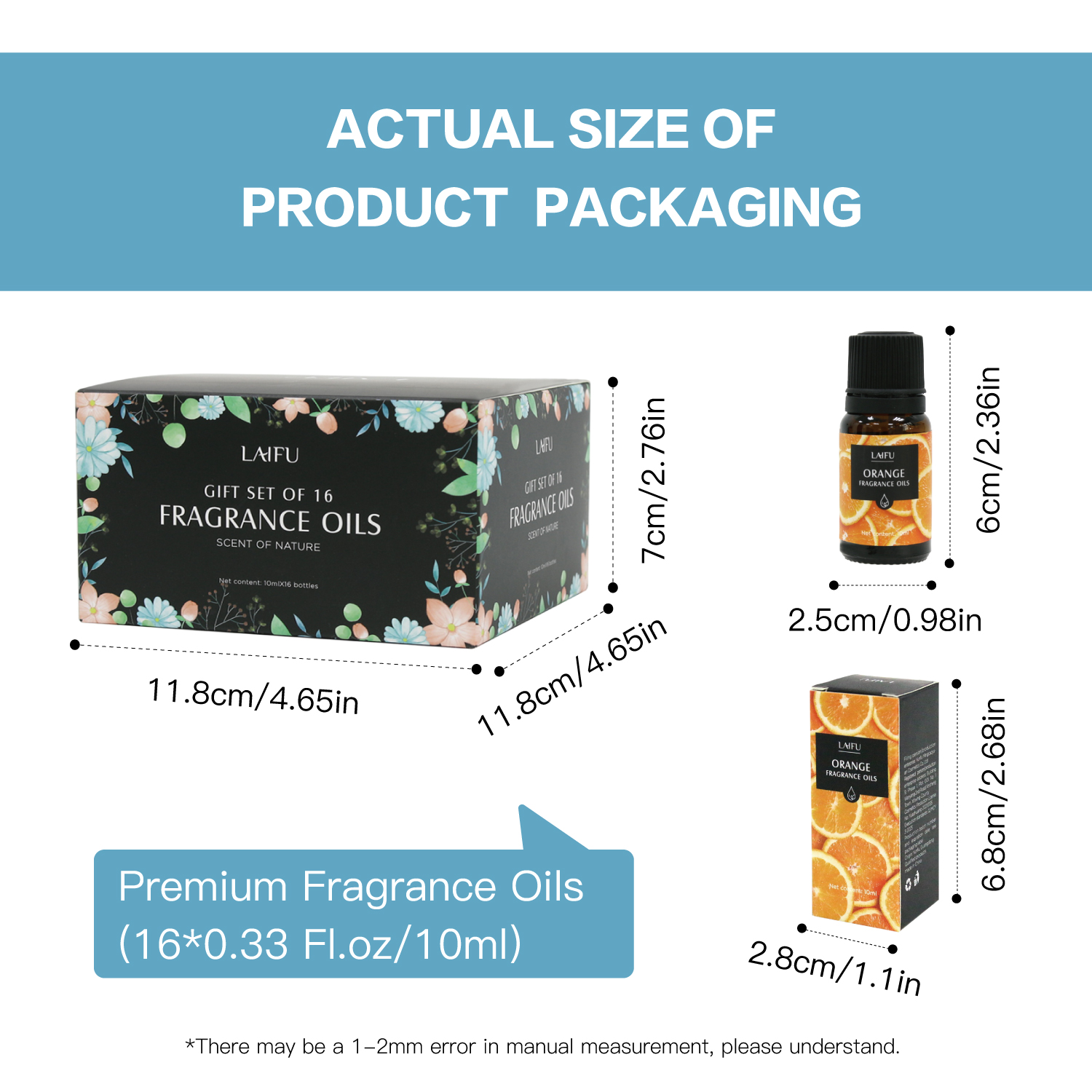 16x10ml Essential Oils Set for - مراجعة Home Fragrance Gift Set وسعره