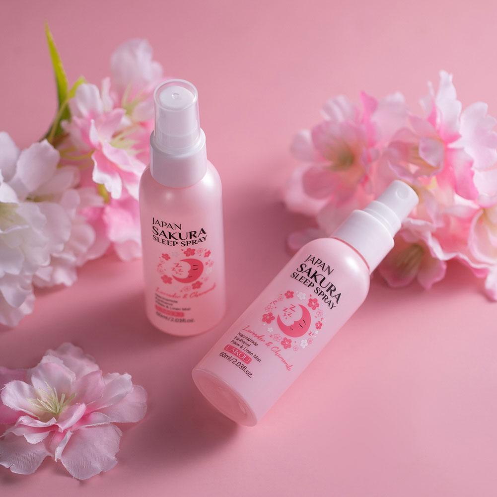 LAIKOU Japan Sakura Sleep Pill - مراجعة Lavender Pillow Spray وسعره