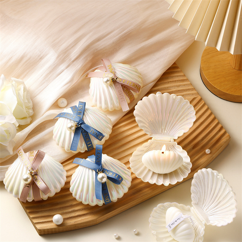 Seashell Candle Scented Shell  - مراجعة Home Fragrance Gift Set وسعره