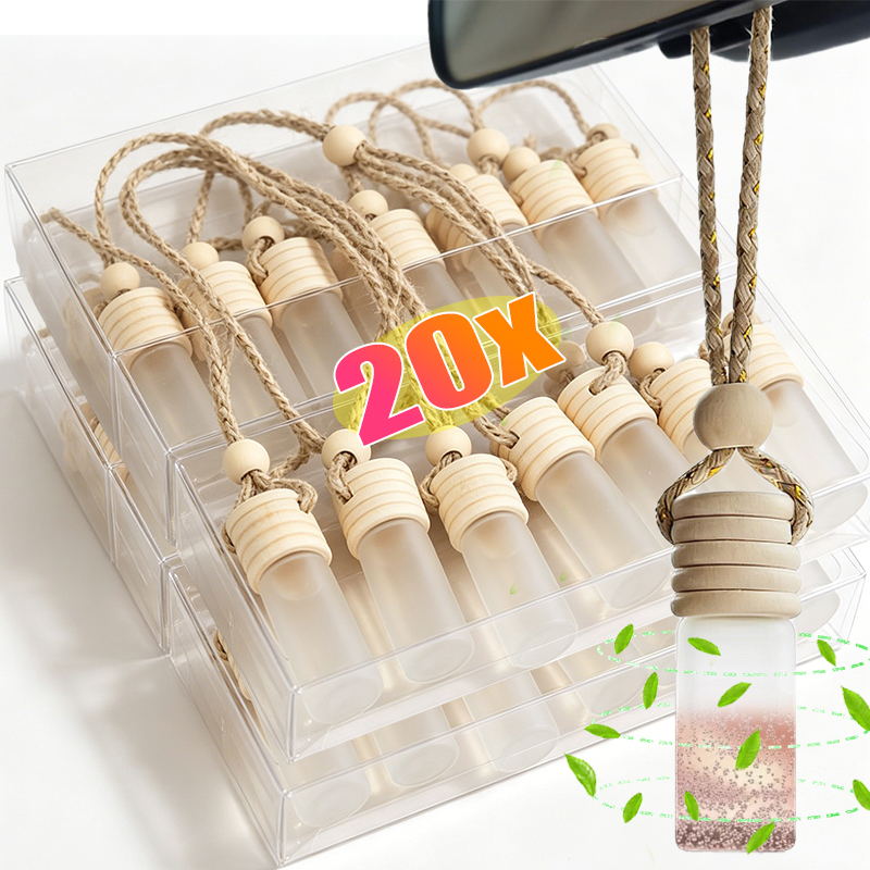 Portable 5ml Empty Car Perfume - مراجعة Diffuser Necklace Locket وسعره