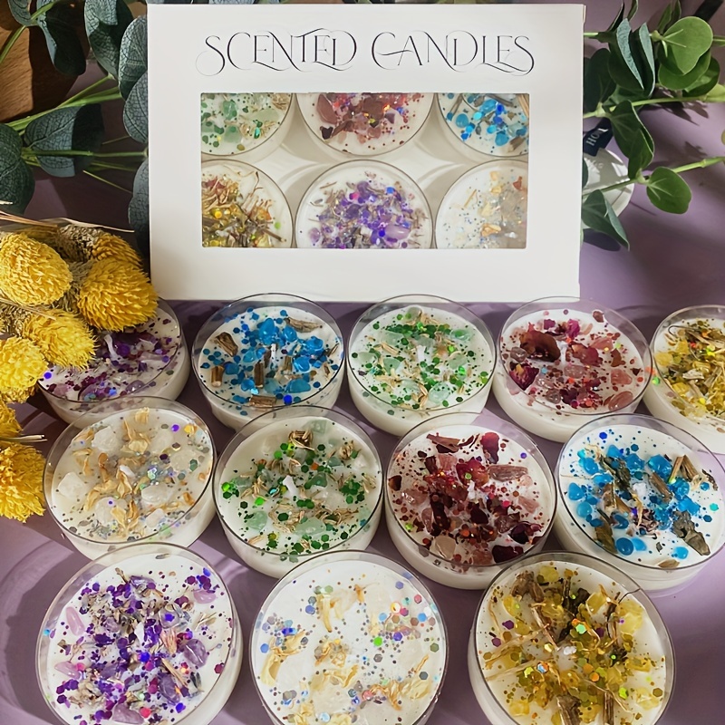 Set of 6 Scented Candles Fragr - مراجعة Home Fragrance Gift Set وسعره