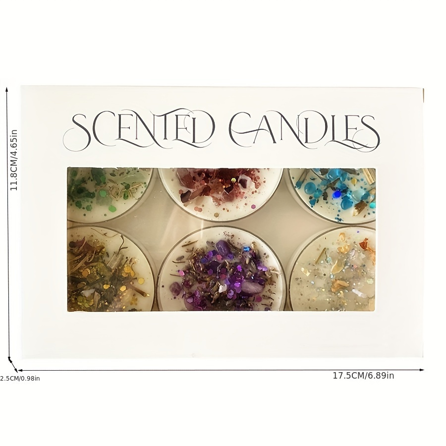 Set of 6 Scented Candles Fragr - مراجعة Home Fragrance Gift Set وسعره