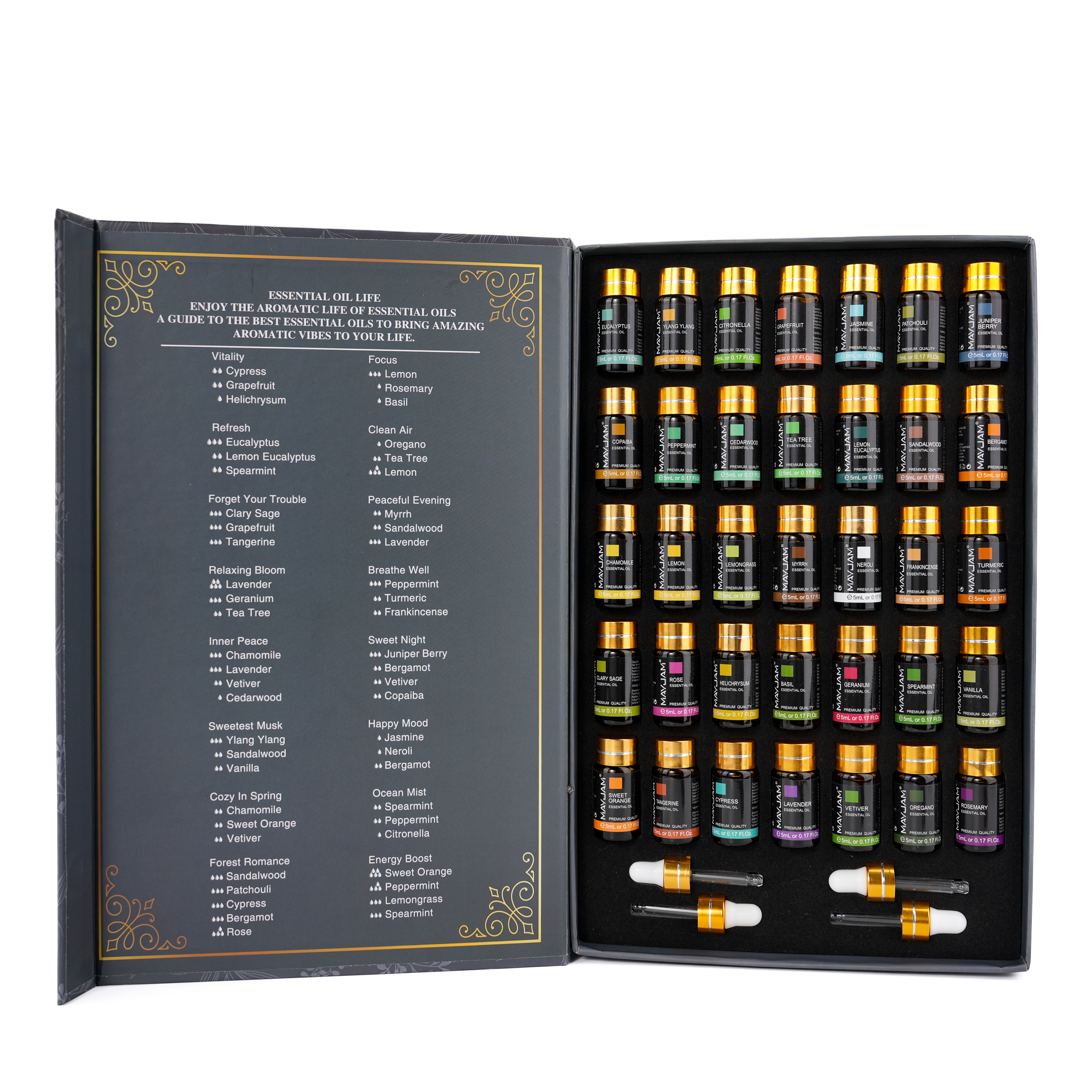 MAYJAM 35 Bottles Aromatherapy - مراجعة Home Fragrance Gift وسعره