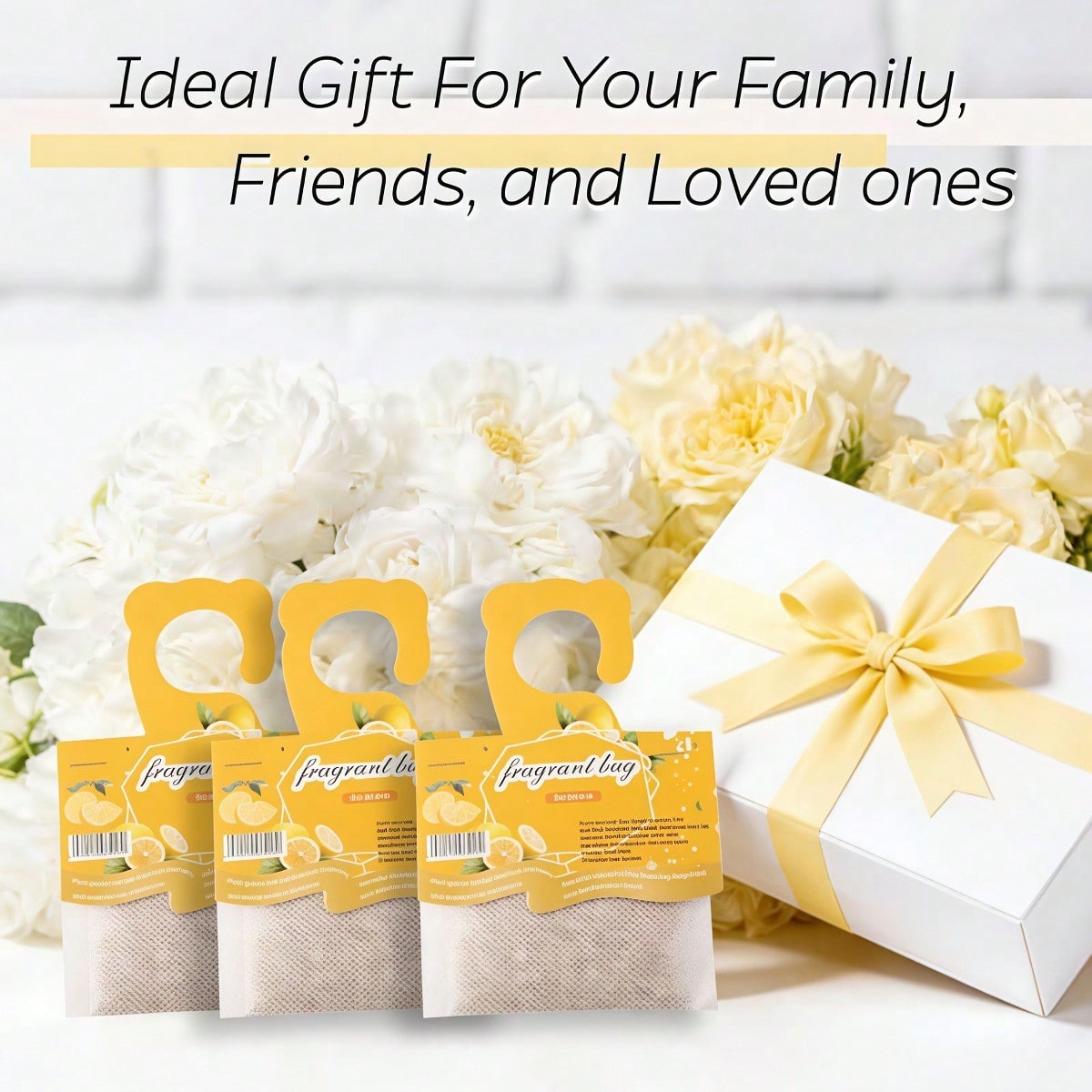 Hanging Lemon Scented Sachets, - مراجعة Home Fragrance Flowers وسعره