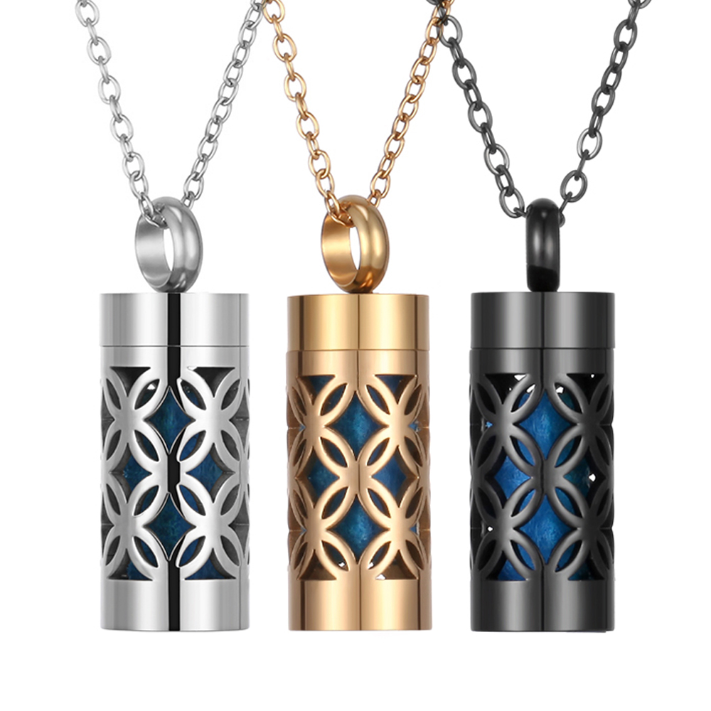 Stainless Steel Aromatherapy N - مراجعة Diffuser Necklace Locket وسعره