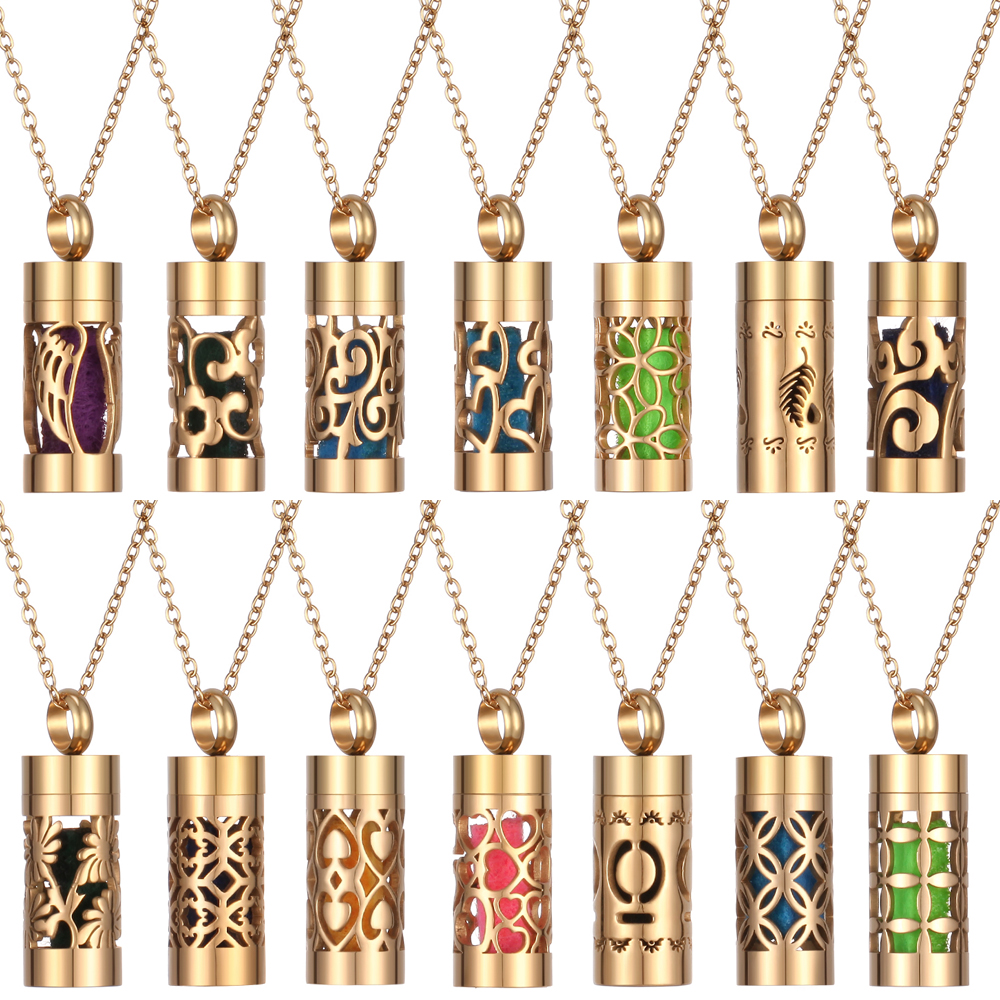 Stainless Steel Aromatherapy N - مراجعة Diffuser Necklace Locket وسعره