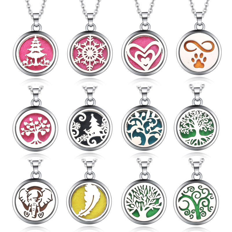 Tree Of Life Aroma Box Necklac - مراجعة Diffuser Necklace Locket وسعره