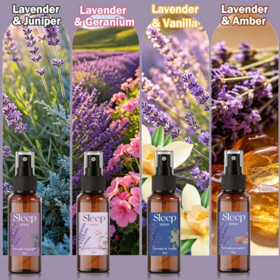 Sleep Spray, 0.4 oz Calming La - مراجعة Lavender Pillow Spray وسعره