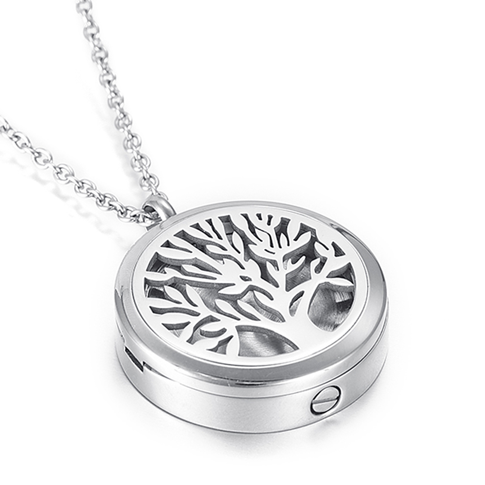 Tree of Life Cremation Urn Pen - مراجعة Diffuser Necklace Locket وسعره