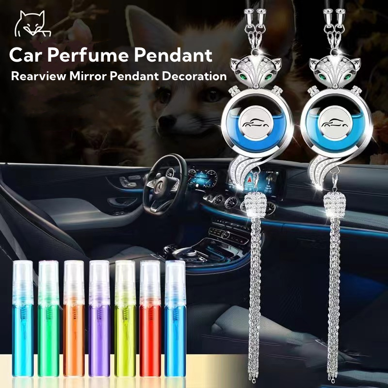 New Car DIY Perfume Pendant Ai - مراجعة Diffuser Necklace Locket وسعره