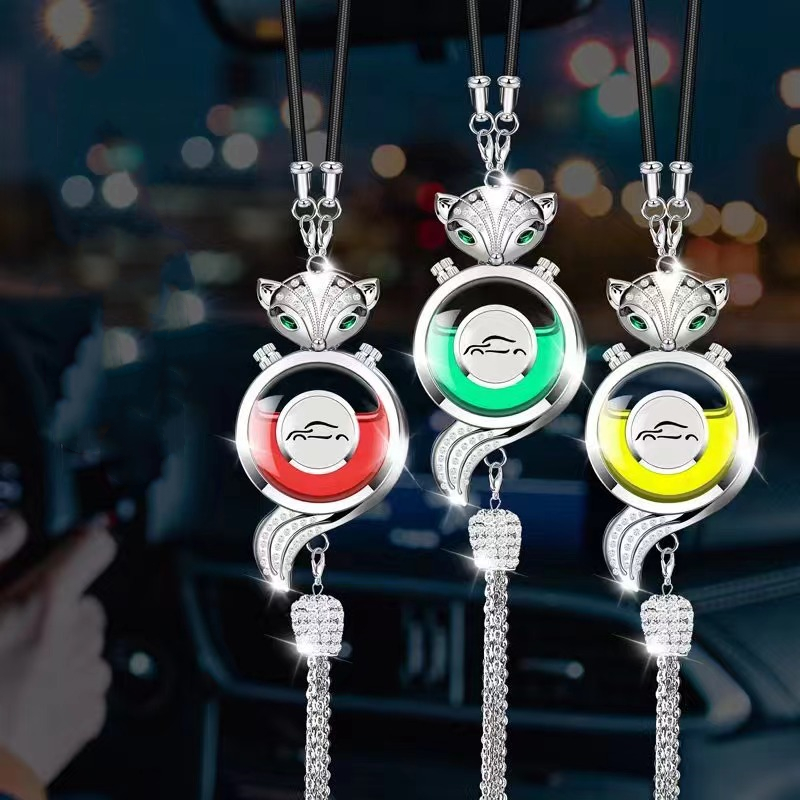 New Car DIY Perfume Pendant Ai - مراجعة Diffuser Necklace Locket وسعره
