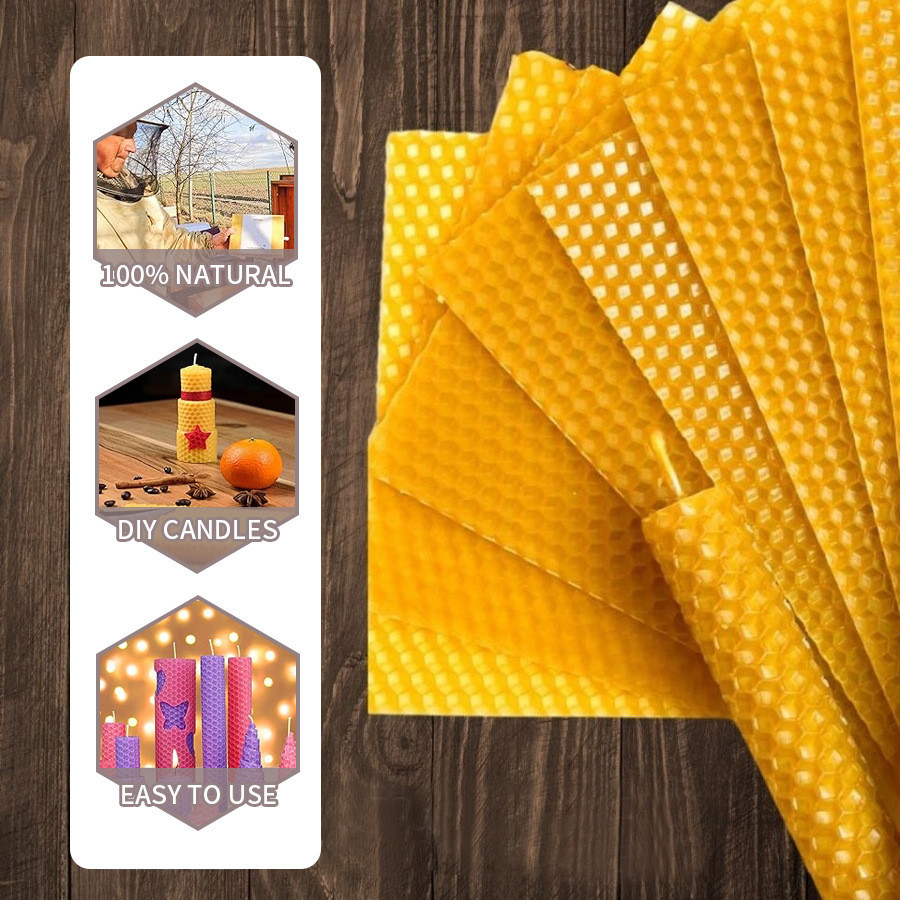 10/20/30pcs Natural Beeswax Sh - مراجعة Home Fragrance Gift Set وسعره