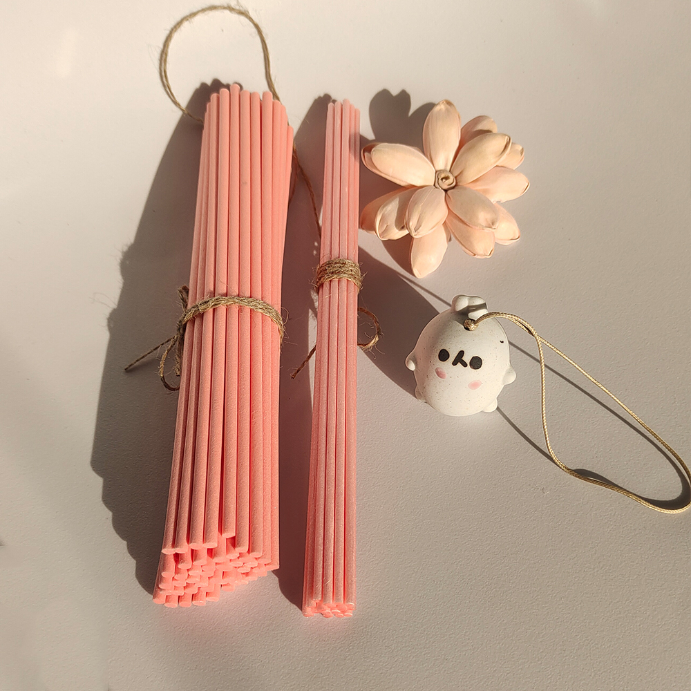 3mm/4mm 22cm Pink Fiber Rattan - مراجعة Home Fragrance Reed Diffuser Refill وسعره