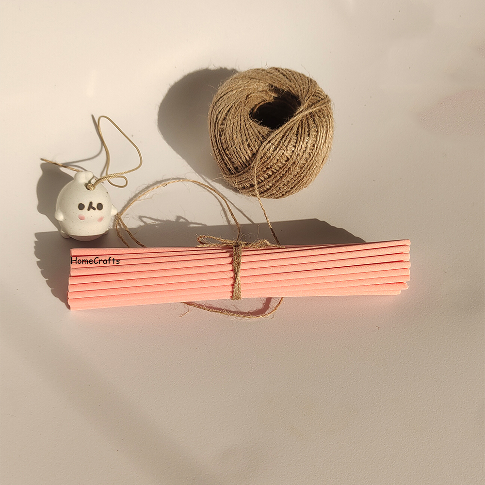 3mm/4mm 22cm Pink Fiber Rattan - مراجعة Home Fragrance Reed Diffuser Refill وسعره