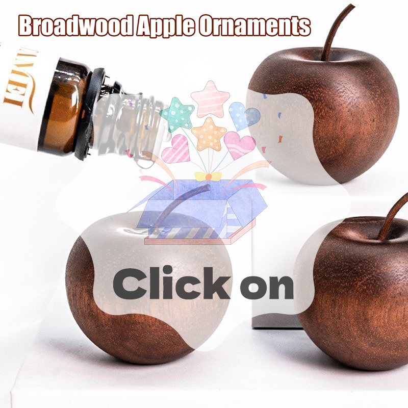 1PCS Of Wooden Apple Shaped Es - مراجعة Home Fragrance Diffusers وسعره