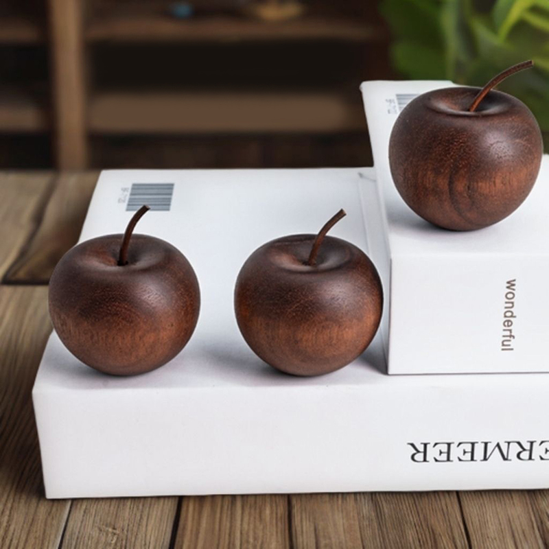 1PCS Of Wooden Apple Shaped Es - مراجعة Home Fragrance Diffusers وسعره