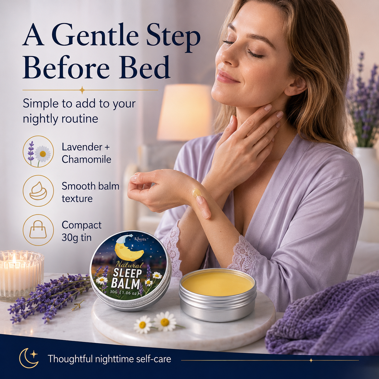 30g Sleep Balm Lavender Chamom - مراجعة Lavender Pillow Spray وسعره