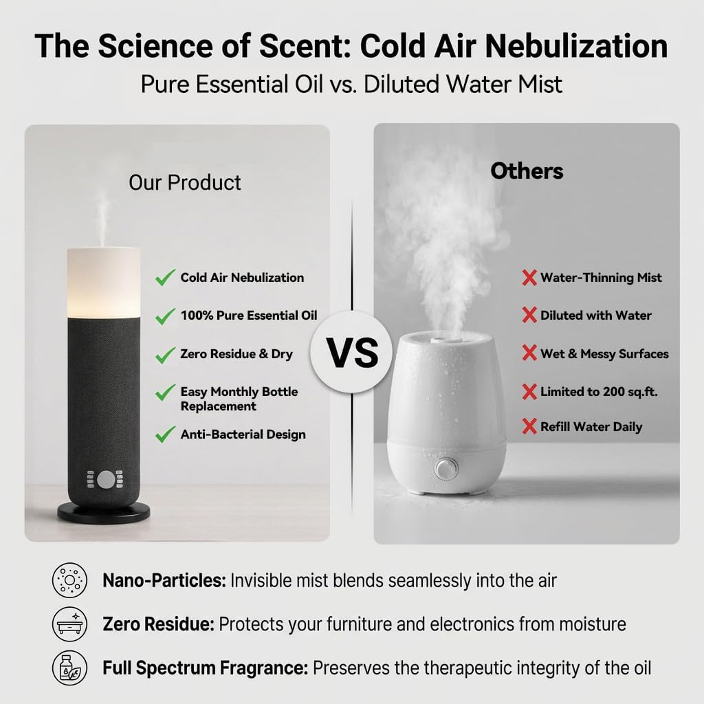 NAMSTE 120ML Tower Scent Diffu - مراجعة Home Fragrance Hotel وسعره