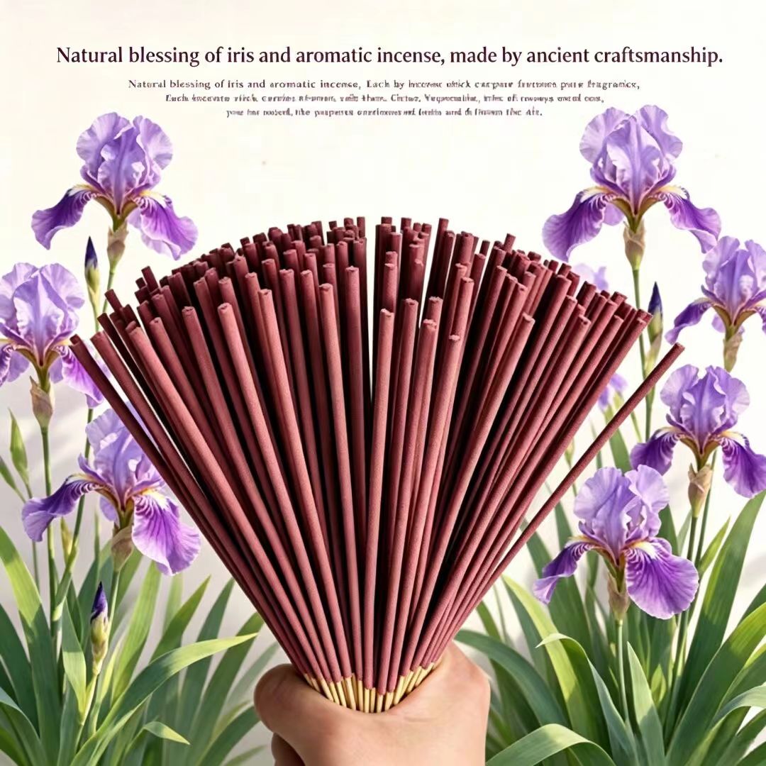 22cm Iris Flower Incense Stick - مراجعة Home Fragrance Iris وسعره