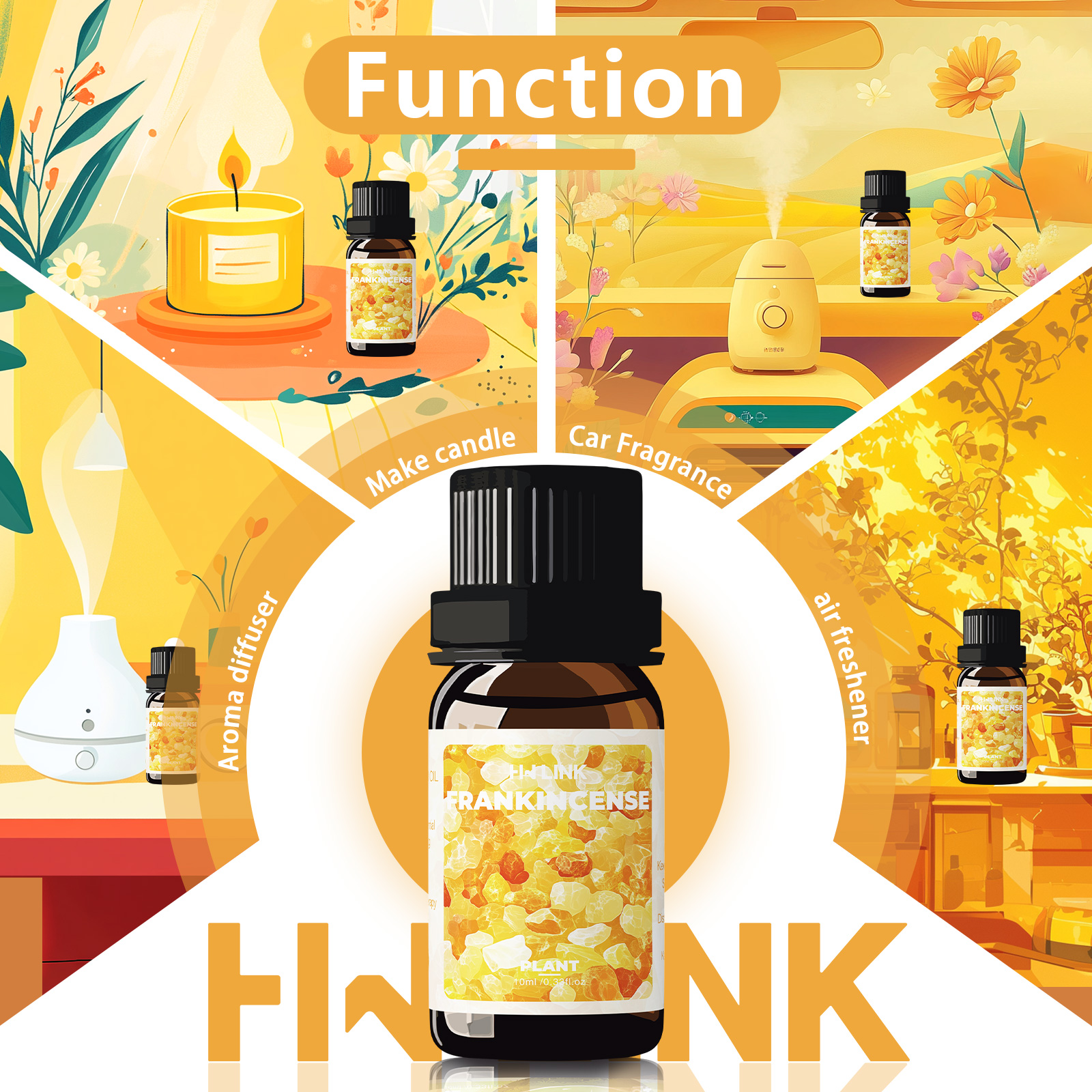 Frankincense Essential Oil 10m - مراجعة Home Fragrance Gift وسعره