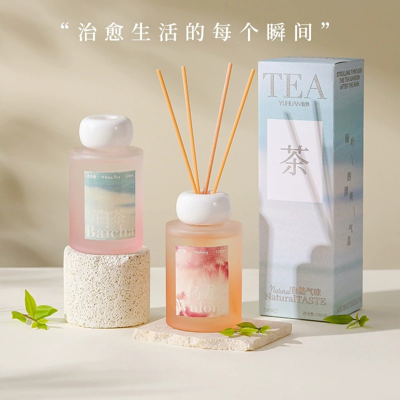 Hot Sale 120ml Flameless Reed  - مراجعة Home Fragrance Gift Set Sale وسعره