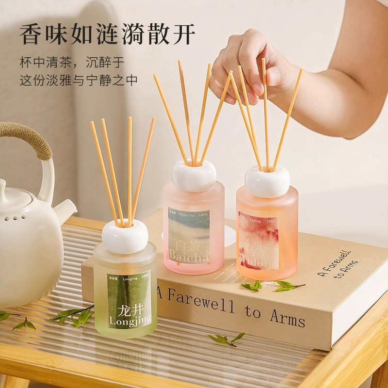 Hot Sale 120ml Flameless Reed  - مراجعة Home Fragrance Gift Set Sale وسعره