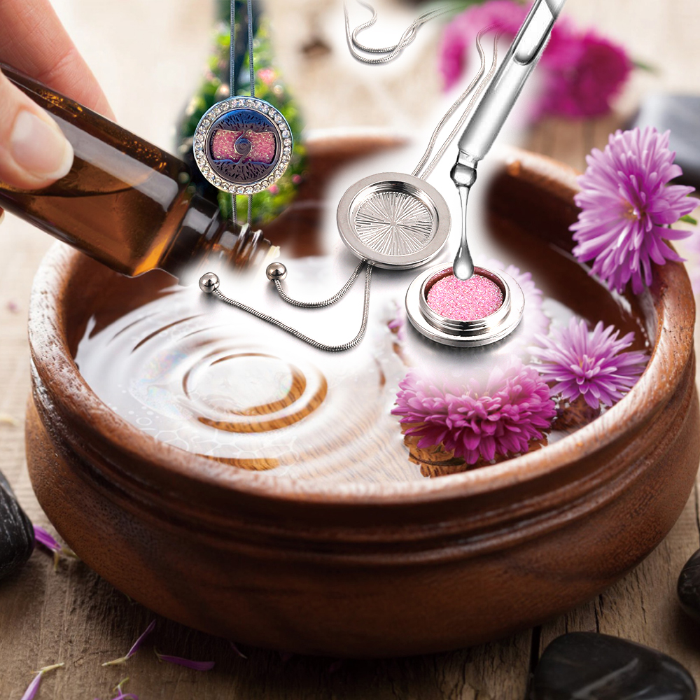 New Aromatherapy Necklace Diff - مراجعة Diffuser Necklace Locket وسعره
